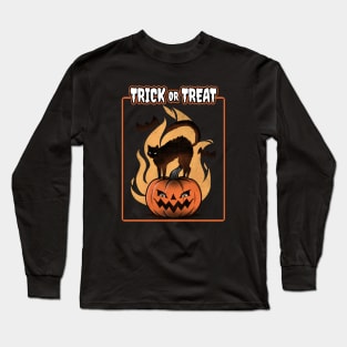 Trick Or Treat Halloween Long Sleeve T-Shirt